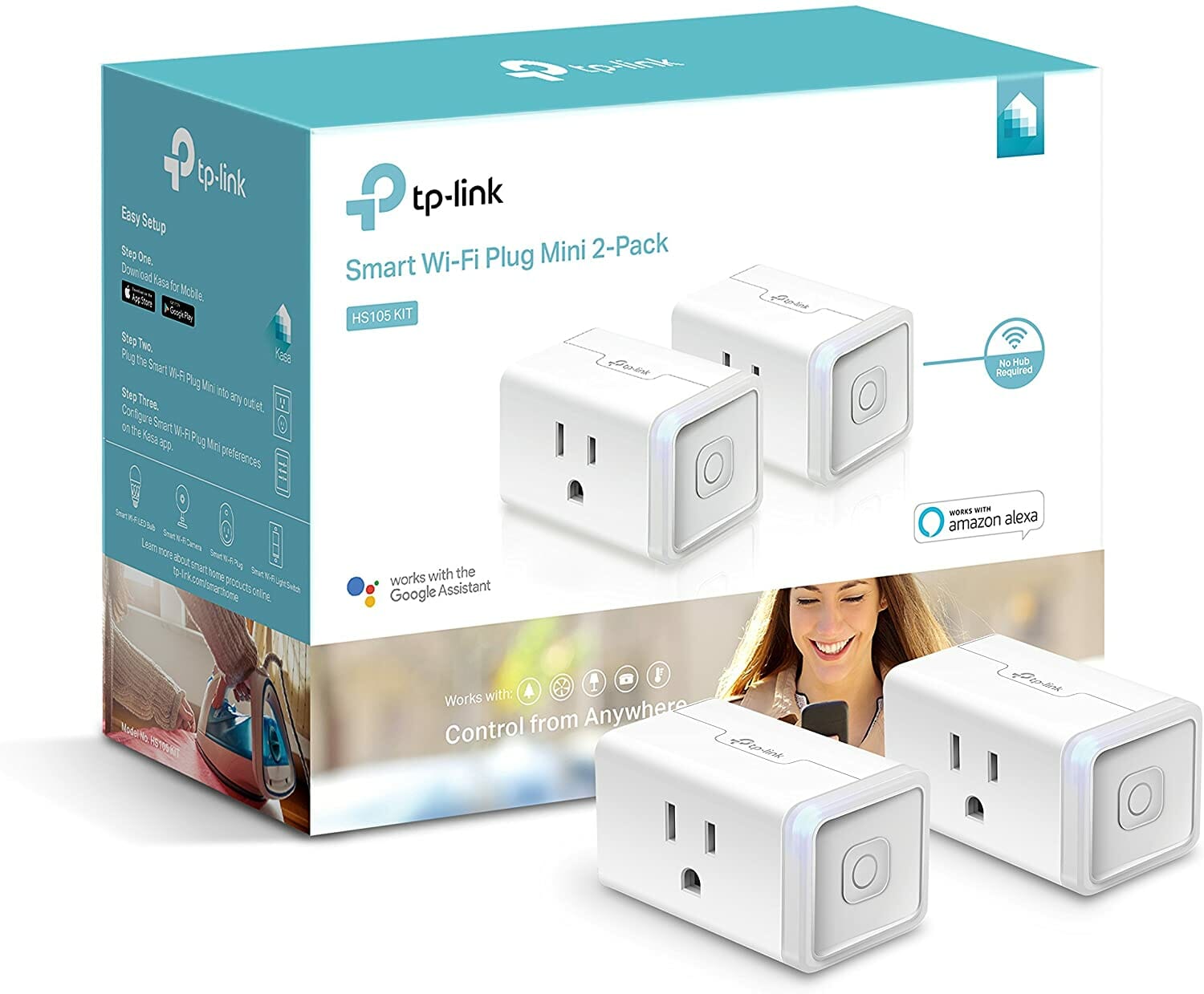 TP-LINK MINI WIFI 2.4GHZ/ ENCHUFE 1 TOMA HS105