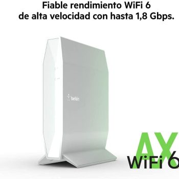 Belkin RT1800 Router WiFi 6 AX1800 DOBLE BANDA 4 LAN / WAN RT1800