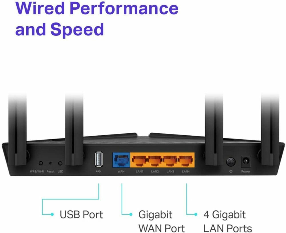 TP-Link Router WiFi 6 AX1800 Smart WiFi Router Archer AX20