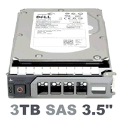 Dell 3-TB 6G 7.2K 3.5 SAS w/F238F 009JYJ