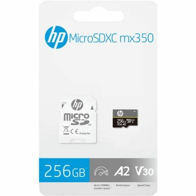 HP MX350 A2 U3 HIGH SPEED MICROSD CARD 256GB HFUD256MX350