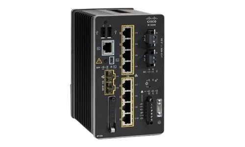 Cisco Catalyst IE3000 Rugged Switches IE-3400-8T2S-A