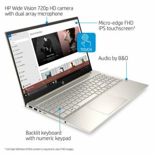 HP Pavilion 15.6" Touch i7-1165G7 8GB 512GB SSD 1M1F8UA#ABA