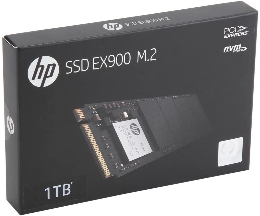 HP DISCO SSD  EX900 M.2 1TB PCIe 3.1 X4 Nvme 3D TLC 5XM46AA