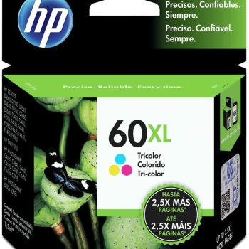 HP 60XL Cartucho Original Tricolor Alto Rendimiento 60XL CC644WL