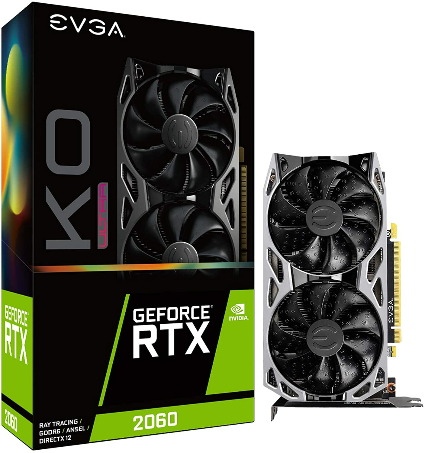 EVGA GeForce RTX 2060 XC Ultra Gaming 6GB 06G-P4-2068-KR