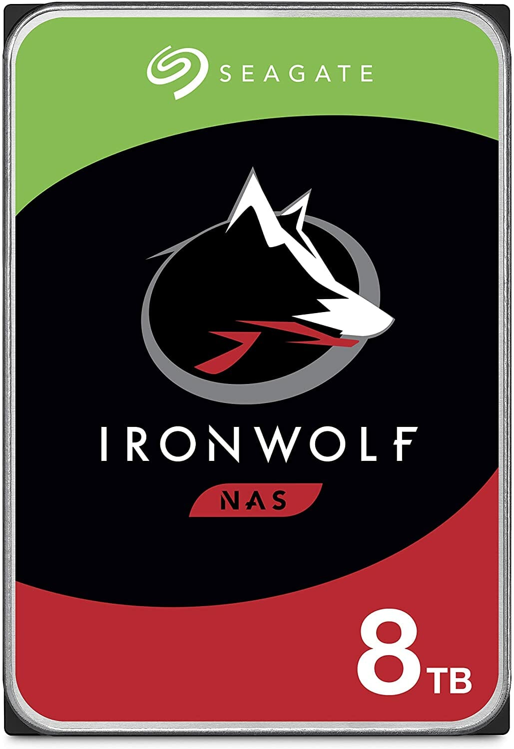 SEAGATE DISCO DURO IRONWOLF NAS 8TB 3.5 ST8000VN004