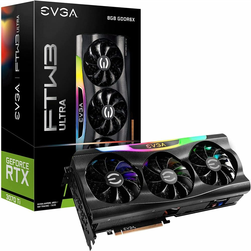 EVGA GeForce RTX 3070 Ti FTW3 Ultra Gaming 8GB 08G-P5-3797-KL