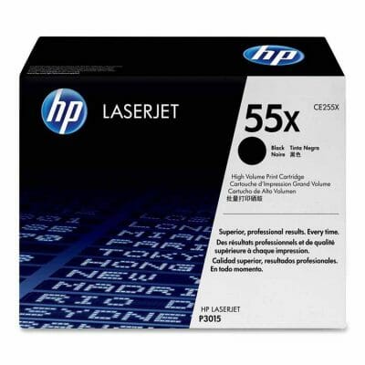 HP TONER 55X PAQUETE 2 BLACK CE255X