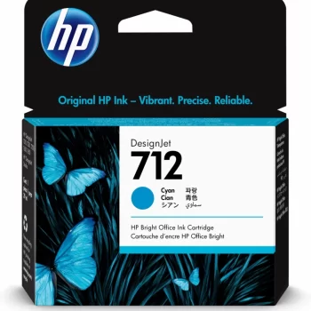 HP 712 Cartucho Cyan Original 29ml 3ED67A