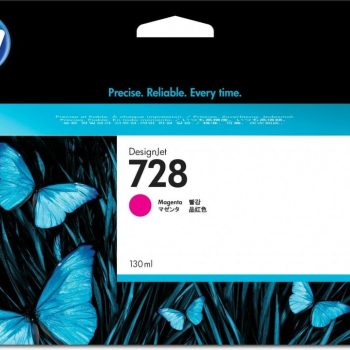 HP 728 Cartucho Magenta Original 130ml F9J66A