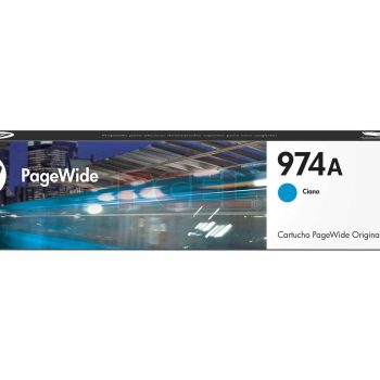 HP 974A Cartucho de tinta Cian Pagewide L0R87AL