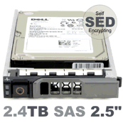 Dell 2.4-TB 12G 10K 2.5 SED SAS con G176J 004RVP