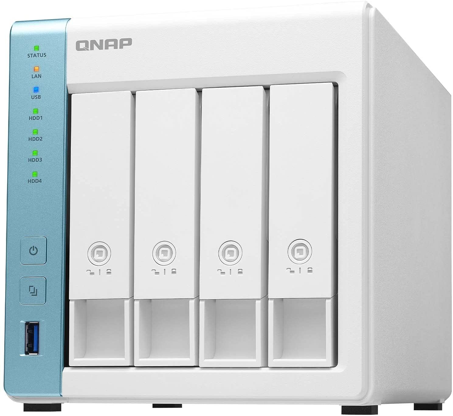 QNAP TS-431K - NAS de 4 bahías 2 puertos 1 GbE TS-431K