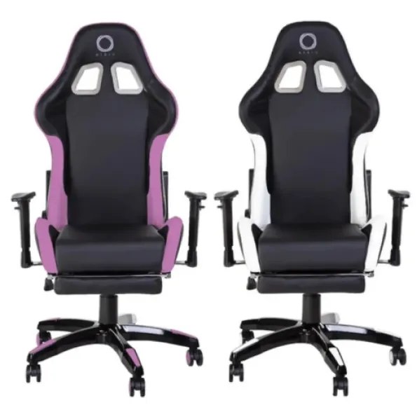 Nibio Silla Gaming Destroyer Cuero Sintetico Rosada GC008SPINK