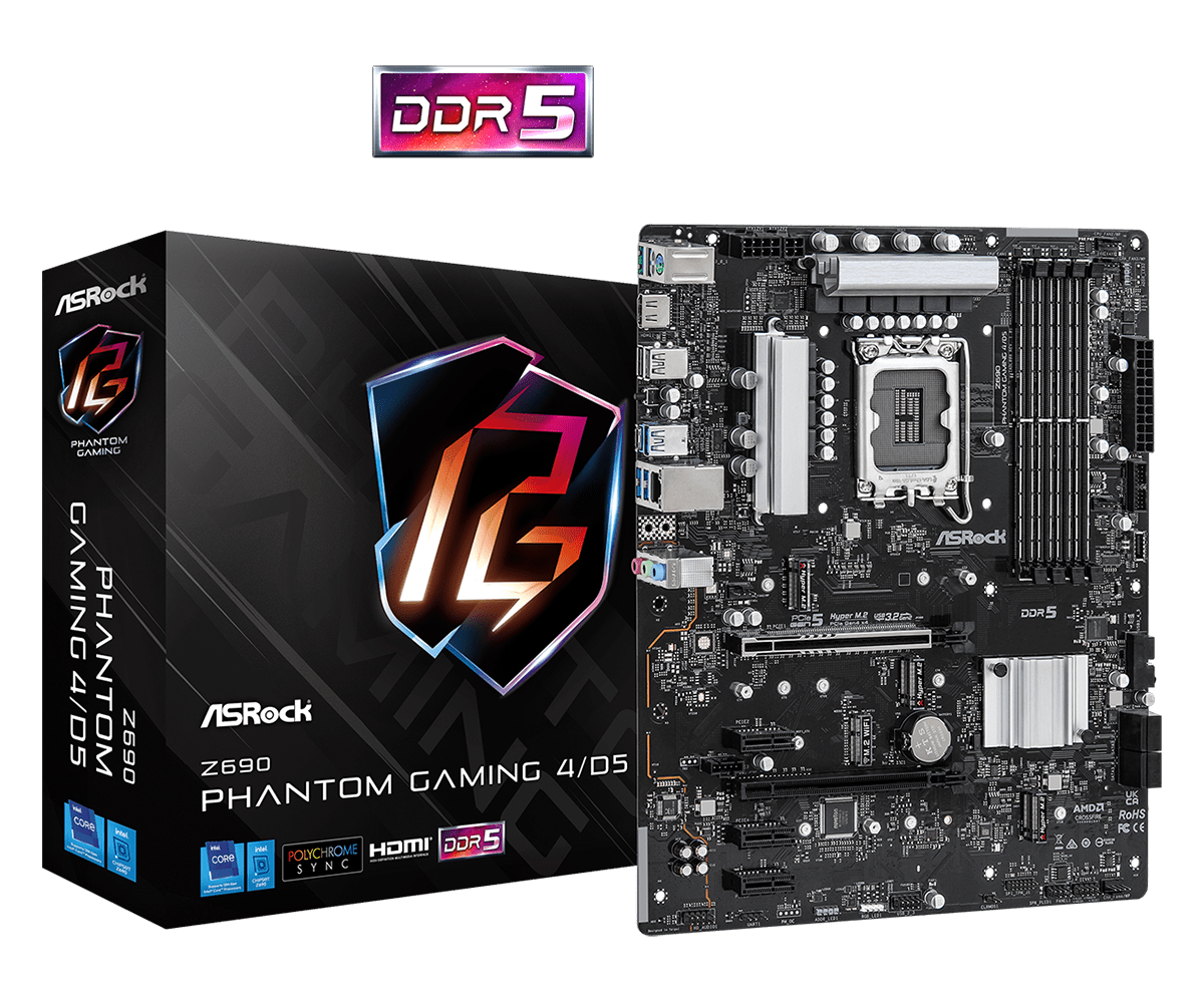 ASROCK Z690 PHANTOM GAMING DDR5 Z690