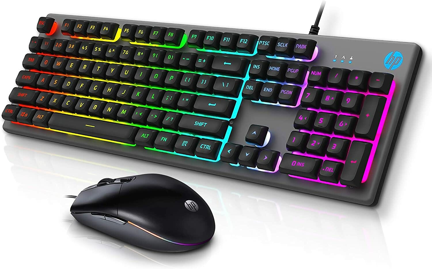 HP Gaming Keyboard and Mouse Combo RGB HPKM300F