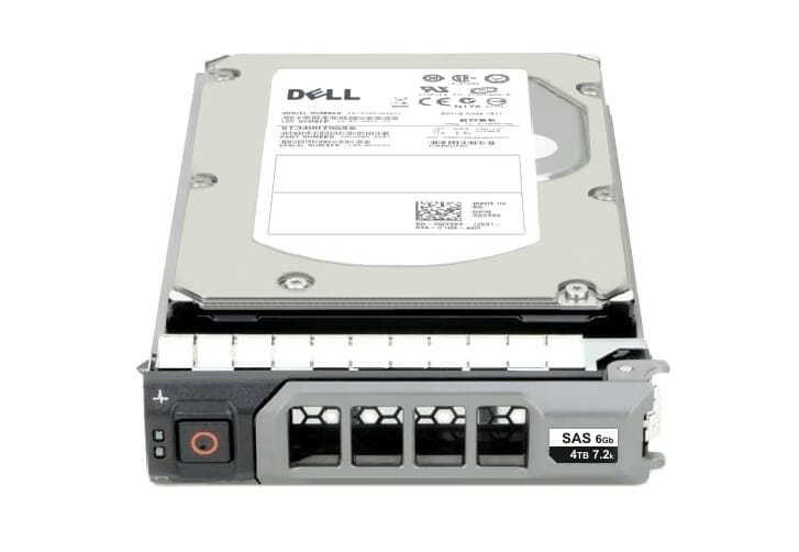 Dell 4-TB 6G 7.2K 3.5 SAS w/F238F YMX9H