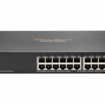 HPE Aruba 6300F 24-port 1GbE Class 4 PoE and 4-port SFP56 JL666A