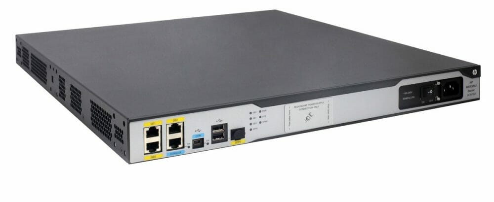 HPE MSR3012 AC Router 3 Ports Management Port 5 Gigabit JG409B