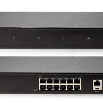 HPE Aruba 9012 Gateway 12 Puertos PoE Gigabit R1B32A