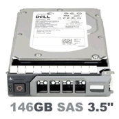Dell 146-GB 15K 3.5 SAS w/F238F XK111
