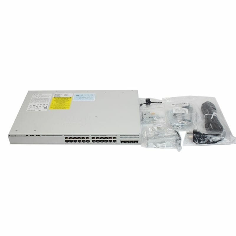 Cisco Switch Catalyst 9200 24-port PoE+ 4x10G uplink Switch C9200L-24P-4X-E