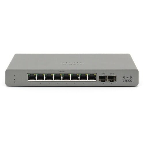 Cisco Meraki Go GS110-8P 8 Puertos Gigabit PoE GS110-8P-HW-US