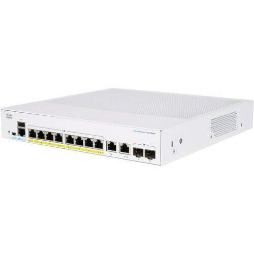 Cisco CBS350-8FP-2G 8-Port Gigabit PoE+ CBS350-8FP-2G-NA