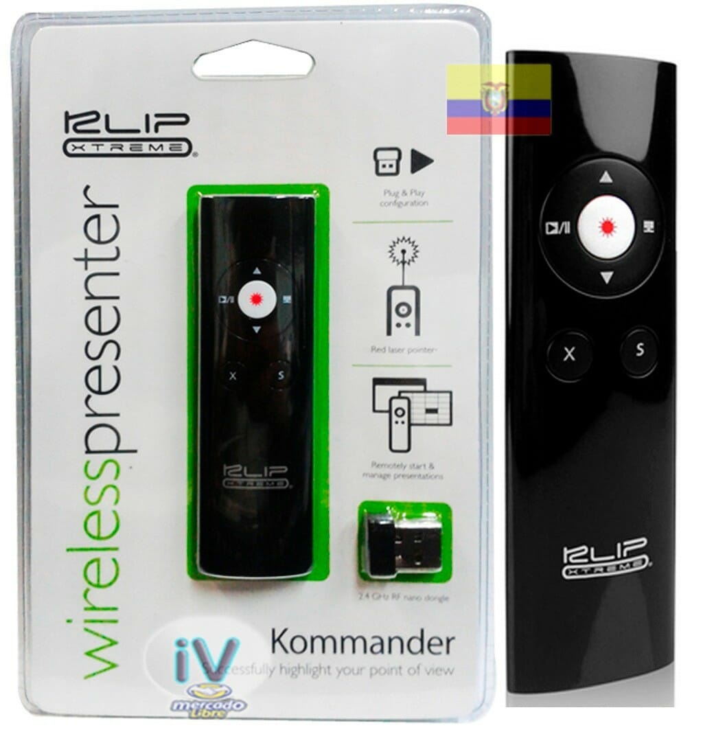 Klip Xtreme Kommander USB 15m Apuntador inálambrico KPS-006