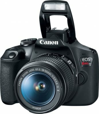 Canon EOS Rebel T7 DSLR Video Kit 2 lentes EF-S 18-55mm and EF 75-300mm 2727C021