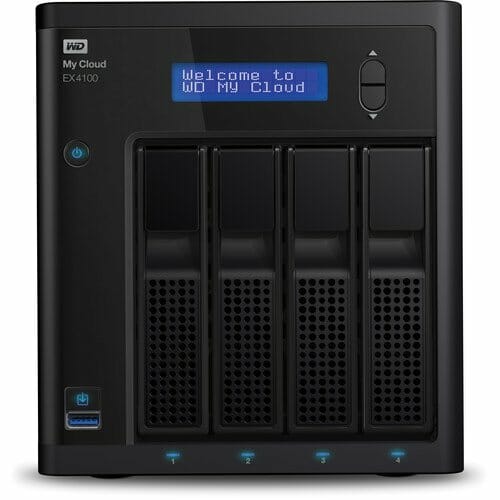 WD My Cloud EX4100 4-Bay NAS WDBWZE0000NBK-NESN