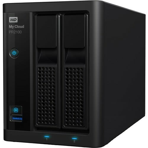 WD My Cloud Pro Series 20TB NAS Server (2 x 10TB) WDBBCL0200JBK-NESN