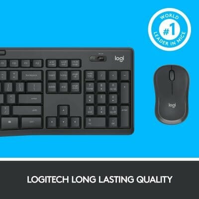 Logitech MK295 Kit mouse teclado inalámbrico ingles 920-009782