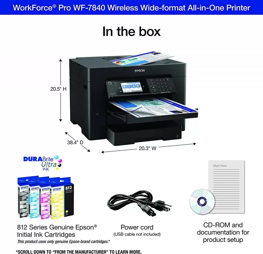 Epson WorkForce Pro WF-7840 All-in-One C11CH67201