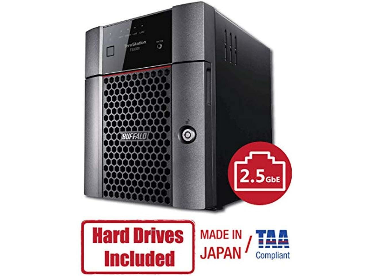 Buffalo TeraStation 3420DN NAS de 4 Bahías 8TB TS3420DN0804