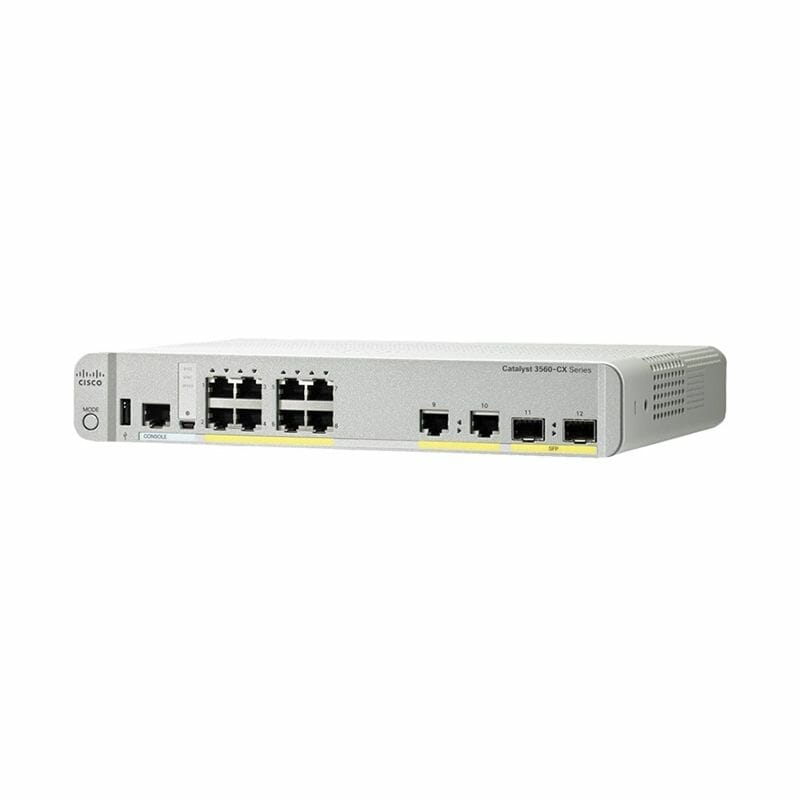 Cisco Catalyst 3650 Switch CX 8-port compact Switch Layer 3 WS-C3560CX-8TC-S