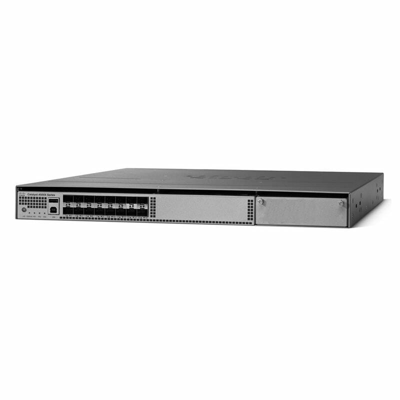 Cisco Catalyst 4500-X Switch 16 Port 10G IP Base WS-C4500X-16SFP+