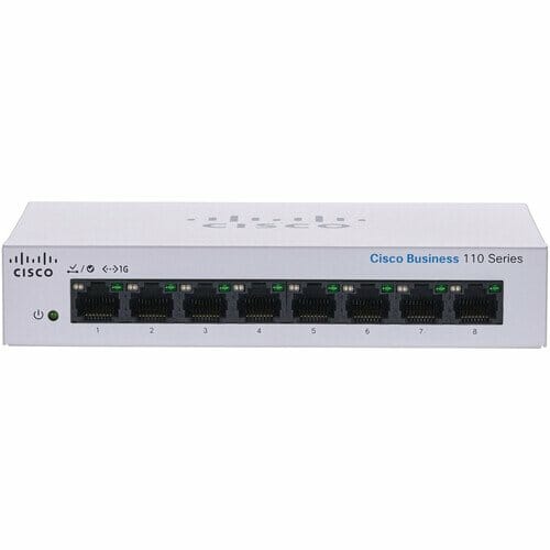 Cisco CBS110-8T-D 110 Unmanaged 8-Port CBS110-8T-D-NA