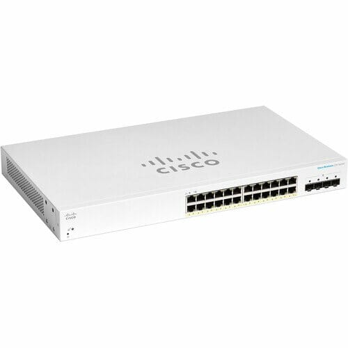 Cisco CBS220-24P-4G 24-Port Gigabit PoE+ Managed CBS220-24P-4G-NA