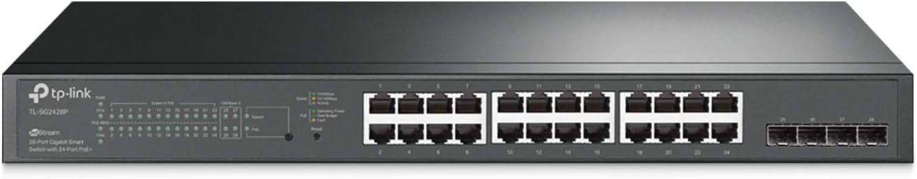 TP-Link Switch PoE administrado inteligente TL-SG2428P