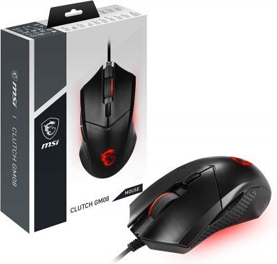 MSI Clutch GM08 Mouse Gamer 4200 DPI GM08