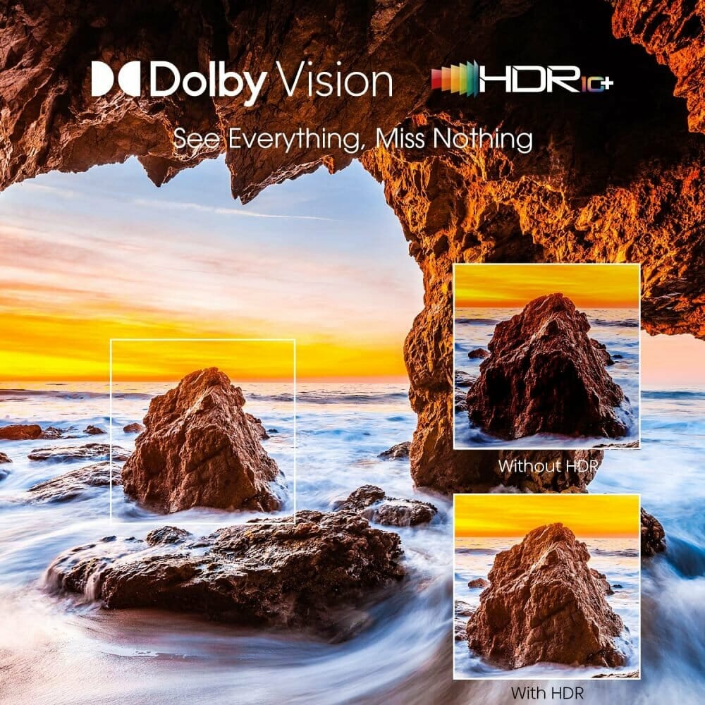  Hisense - Smart TV de 50 pulgadas, ULED 4K de alta calidad,  50U6G, Quantum Dot QLED Series, Android, 4K, compatibilidad con Alexa, 600  nits HDR10+, Dolby Vision y Atmos, control remoto