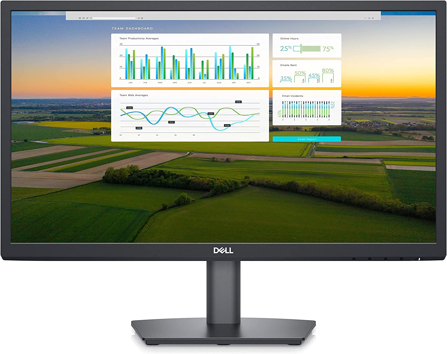 Dell Monitor E2222H FHD de 21.45 pulgadas VGA E2222H