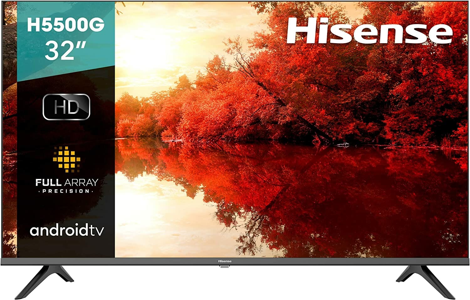 Hisense - Televisión Smart 43A6G de 43 pulgadas con resolución 4K Ultra HD,  con Android, compatibilidad con Alexa