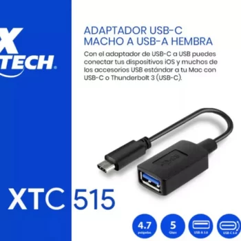Adaptador Conector HDMI XTech XTC-333 HDMI Hembra a HDMI Hembra