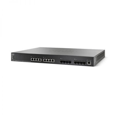 Cisco S550X switch 8 x 10 Gigabit Ethernet 10GBase-T SX550X-16FT