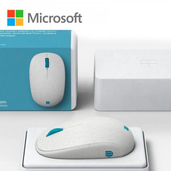 Microsoft Mouse Ocean Plastic Inalámbrico I38-00019