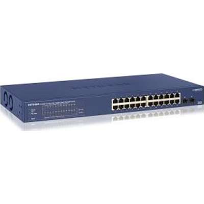 NETGEAR 24-Port Gigabit PoE+ Ethernet GS724TP-200NAS