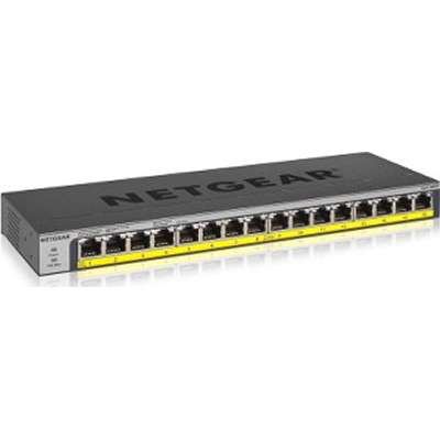 Netgear GS116PP 16-Port Gigabit PoE+ GS116PP-100NAS